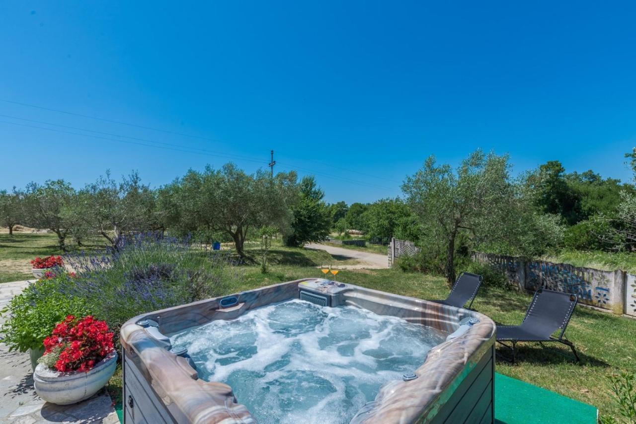 Ferienhaus Zora With Whirlpool Lägenhet Sveti Lovreč Pazenatički Exteriör bild