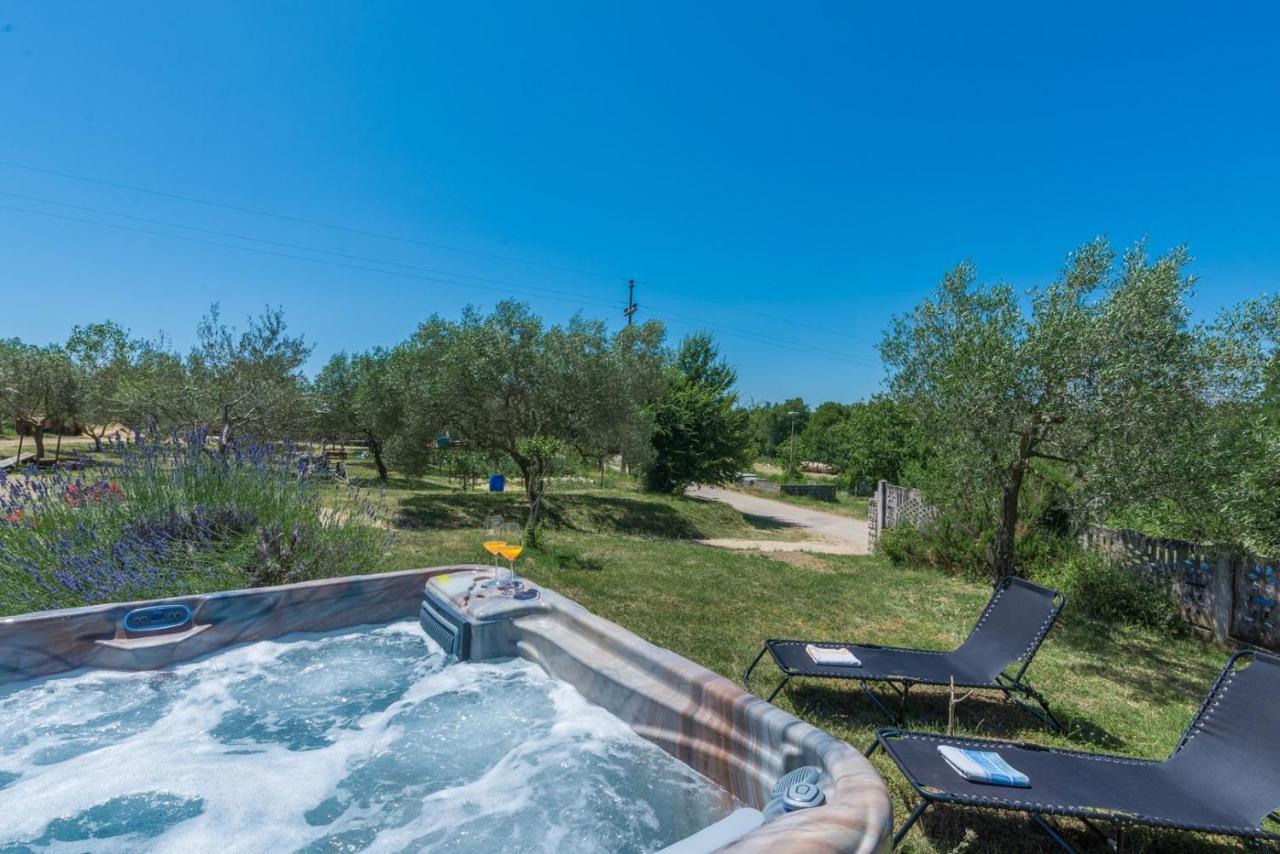 Ferienhaus Zora With Whirlpool Lägenhet Sveti Lovreč Pazenatički Exteriör bild